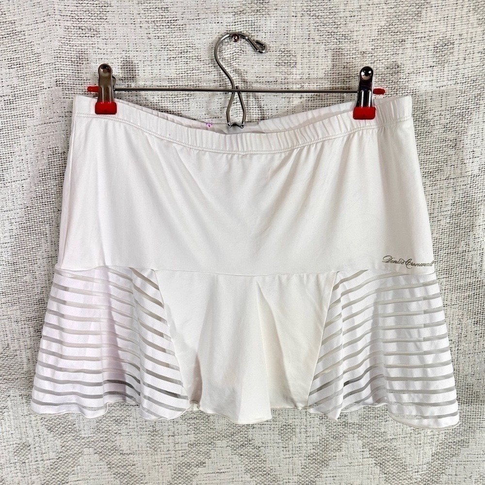 Denise Cronwall tennis mesh panel skort size XL